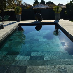 Dallage pour piscine vert de mer - Ti'ma Stone