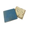 Carrelage Zellige Marocain Bleu Lazuli N°33 10x10cm - Ti'ma Stone