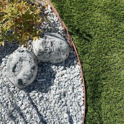 Bordure de jardin Métallique Aluminium 2,30m x 5cm - Ti'ma Stone