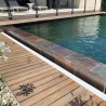 Dallage piscine pierre naturelle Metal Red - Ti'ma Stone