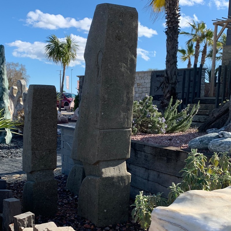Statue Tête de Moaï - Hauteur 180 cm - Ti'ma Stone