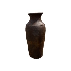 Pot décoratif en fibre de ciment Naely Corten - 100 cm - Ti'ma Stone
