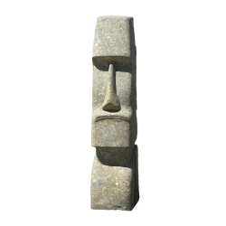 Statue Tête de Moaï - Hauteur 150 cm - Ti'ma Stone