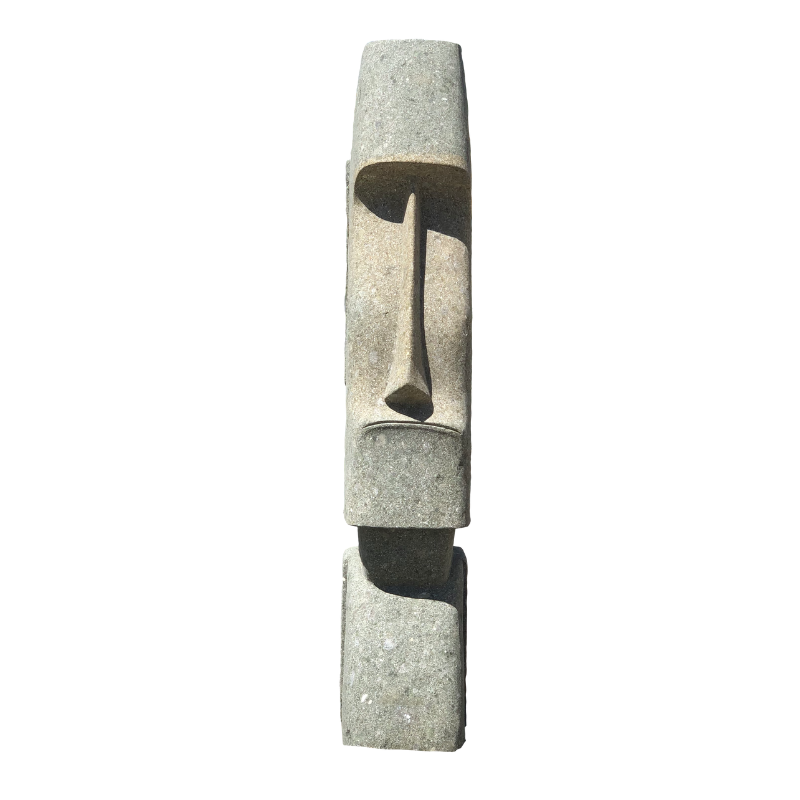 Statue Tête de Moaï - Hauteur 180 cm - Ti'ma Stone
