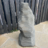 Fontaine de Jardin Mommia en Marbre Noir | En Stock