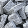 Pavé en pierre naturelle Granit Gris 10x10x5 cm - Ti'ma Stone