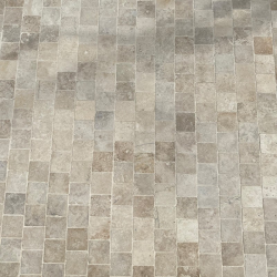 Pavé Travertin Beige Mix Vieilli 10x10x3 cm - Ti'ma Stone