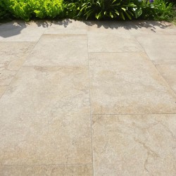 Dallage Egypte Beige Sablé Brossé - 60x40x1,8 cm - Ti'ma Stone