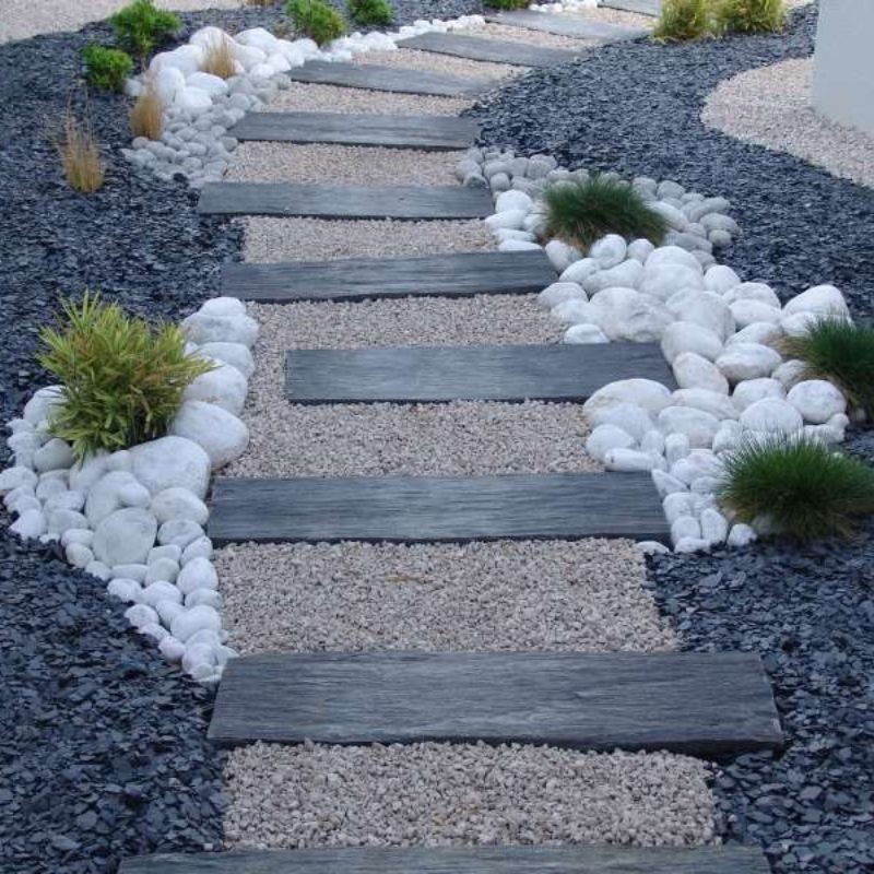 Galet décoratif en Marbre Blanc Pur - Ti'ma Stone