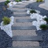 Galet décoratif en Marbre Blanc Pur - Ti'ma Stone