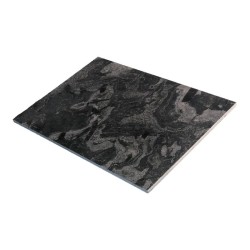 Dallag noir Metal Kinara finition brossée 60x40x1,2 cm - Ti'ma Stone
