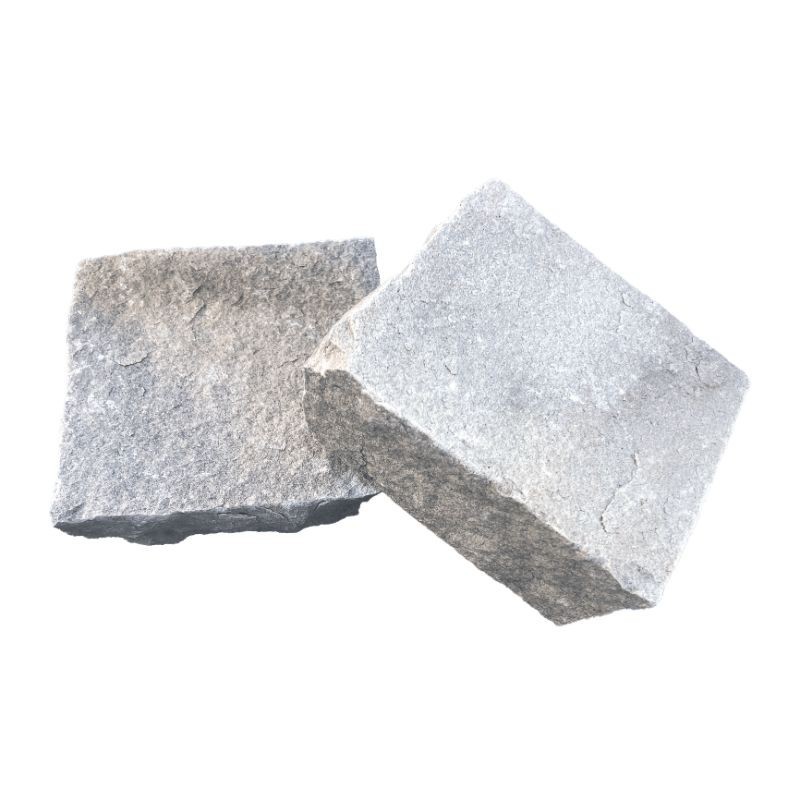 Pavé pierre naturelle Grès Kandla Beige 14x14x3-5 cm - Ti'ma Stone