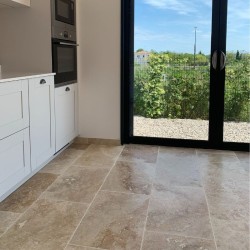 Carrelage Travertin Classic Mix 1er choix 61x40,6x1,2 cm - Ti'ma Stone