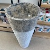 Vasque sur pied en Travertin Silver layée - Ti'ma Stone