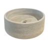 Vasque à poser pierre naturelle Atlas beige - BRVC - Ti'ma Stone
