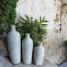Pot décoratif en fibre de ciment Botol Natura Beige - Ti'ma Stone