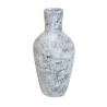 Pot décoratif en fibre de ciment Botol Cream & Black Cracking - Ti'ma Stone