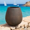 Pot décoratif en fibre de ciment Agni Corten - Ti'ma Stone