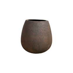 Pot décoratif en fibre de ciment Agni Corten - Ti'ma Stone