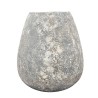 Pot en fibre de ciment Agni Vieille Pierre Grise - Ti'ma Stone
