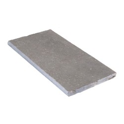 Margelle Tandur Gris 60x30x3 cm Bord 1/2 Rond - Ti'ma Stone