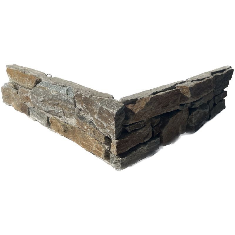 Angle Plaquette de parement Pearl Stone Fix Gneiss - Ti'ma Stone