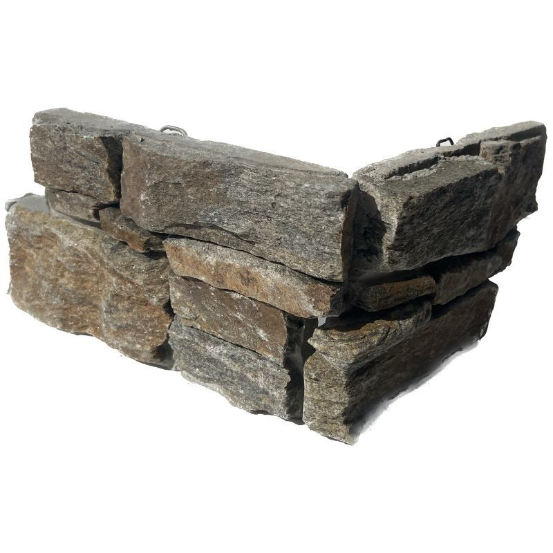 Angle Plaquette de parement Pearl Stone Fix Gneiss - Ti'ma Stone