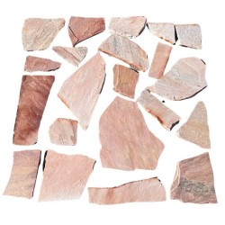 Opus Incertum en Quartzite Rose ép. 12-25 mm - Ti'ma Stone