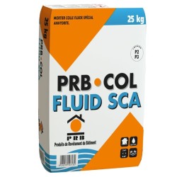 Mortier colle PRB FLUID SCA spécial anhydrite - 25 kg - Ti'ma Stone