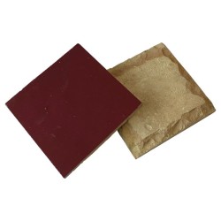Carrelage Zellige Marocain Rouge Lie de Vin N°19 10x10 cm - Tima Stone