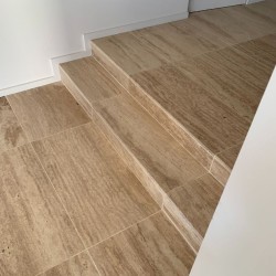 Dallage Travertin Royal Beige - Ti'ma Stone
