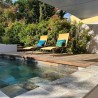 Margelle de piscine en Travertin Silver premium 61x33x3 - Ti'ma Stone