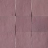 Carrelage Zellige Marocain Rose Parme N°17 10x10 cm - Ti'ma Stone