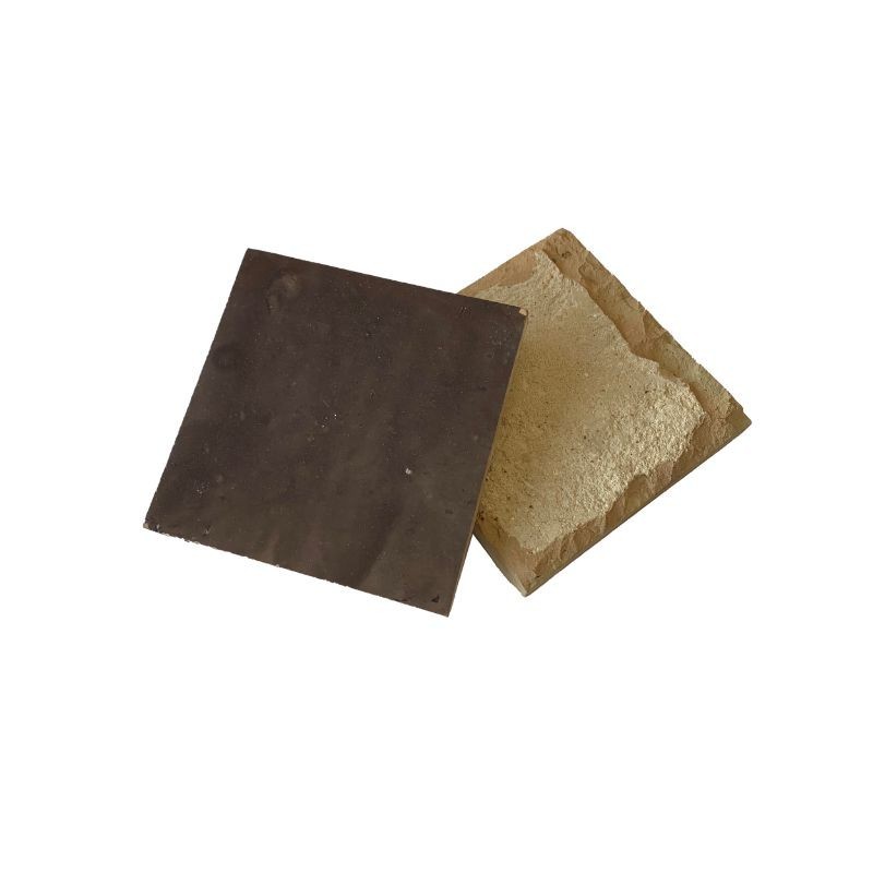 Carrelage Zellige Marocain Taupe N°43 10x10 cm - Ti'ma Stone