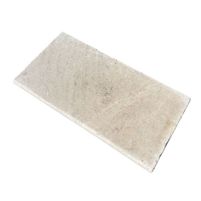 Margelle pierre naturelle Ibiza 60x30x3 cm Bord 1/2 Rond - Ti'ma Stone