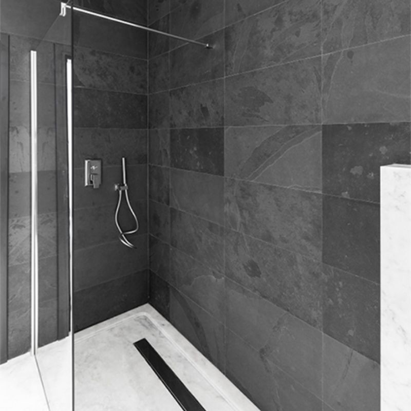 Dallage Ardoise Ebano finition brossée 60x30x1 cm - Ti'ma Stone