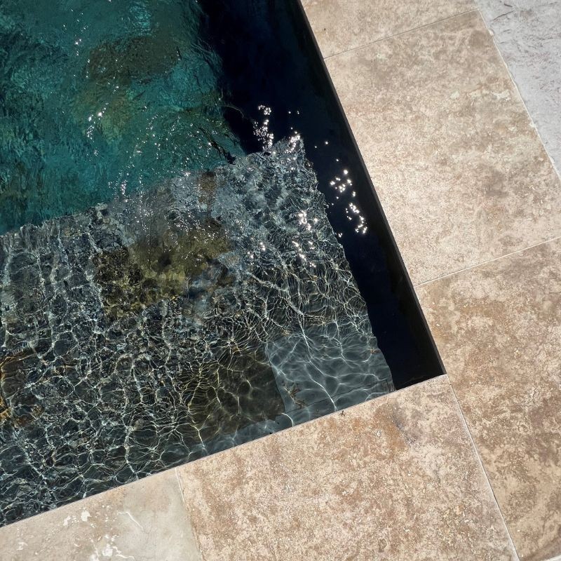 Dallage piscine Ardoise Multicolore - Ti'ma Stone