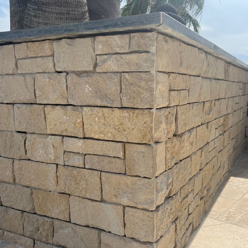Angle de parement Montpellier Beige Sable Clair - Ti'ma Stone