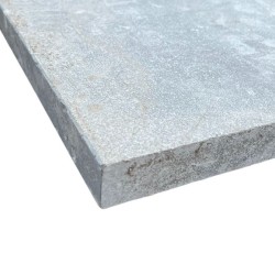Margelle de piscine pierre Sinaï Grise 90x30x3 cm Bord Droit - Ti'ma Stone