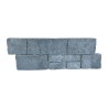 Plaquette de parement Pearl Stone Fix Quercy Gris - Ti'ma Stone