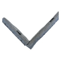 Angle Plaquette de parement Pearl Stone Fix Quercy Gris - Ti'ma Stone