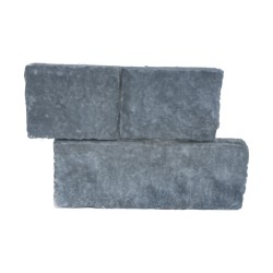 Angle Plaquette de parement Pearl Stone Fix Quercy Gris - Ti'ma Stone