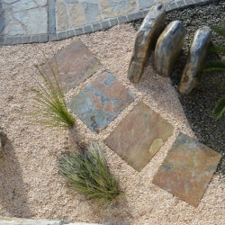 Pas Japonais en Ardoise Corten - Ti'ma Stone