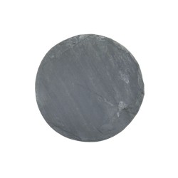 Pas Japonais Rond en Ardoise Noire Ø 40 cm - Ti'ma Stone