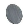 Pas Japonais Rond en Ardoise Noire Ø 40 cm - Ti'ma Stone