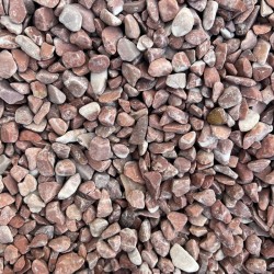Galet roulé Marbre Terre de Sienne 8-12 mm 1000 kg - Ti'ma Stone