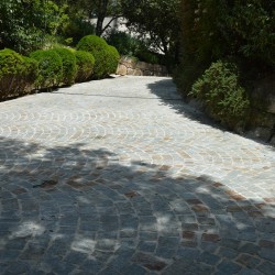 Pavé en Gneiss des Alpes - Ti'ma Stone