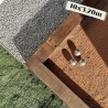 Kit Terrain de pétanque Stabilisé Rose 10x3,20 m [32m²] - Ti'ma Stone