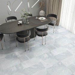 Dallage Marbre Gris Sablé Brossé 61x40,6x1,2 cm - Ti'ma Stone