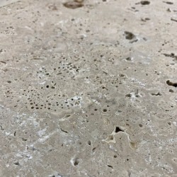 Carrelage Travertin Beige Rustique 2nd choix 61x40,6x1,2 cm - Ti'ma Stone